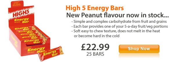 New Peanut High 5 Bars 